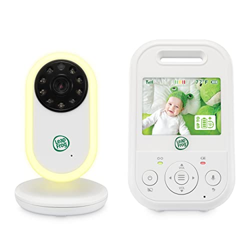LeapFrog LF2423 Video Baby Monitor with Camera, 2.8 Inch Baby Monitor, Long Range, 2X Zoom, Temperature Sensor, Noise Activation Mode, Intercom, Long Battery Life 720p LeapFrog LF2423 Video Baby Monitor with Camera, 2.8 Inch Baby Monitor, Long Range, 2X Zoom, Temperature Sensor, Noise Activation Mode, Intercom, Long Battery Life 720p von LeapFrog