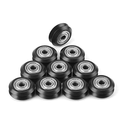10pcs 3D -Drucker Pom Plastikscheibe Passive Rundraddrucker Timing -Riemenscheibe mit Lagerriemenscheibe 10pcs 3D -Drucker Pom Plastikscheibe Passive Rundraddrucker Timing -Riemenscheibe mit Lagerriemenscheibe von Leapiture