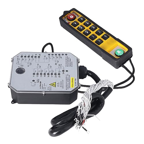 12 Knöpfe Industrielle Fernbedienungssteuerungs -LED -Anzeige Crane Controller empfindlicher Stabiler Hebezubehör 800 MHz (220 V) von Leapiture