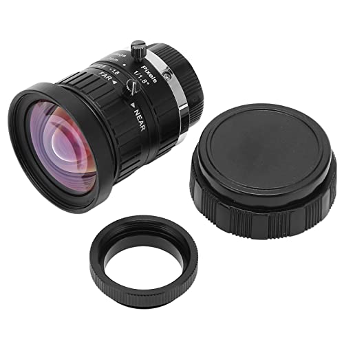 C-Mount-Objektiv, 4 Mm Brennweite, 10 MP, Industriekameraobjektiv, Manuelles Iris-Kameraobjektiv, Geringe Verzerrung, Manuelle Blende Für Die Überwachung von Günstigen Momenten von Leapiture