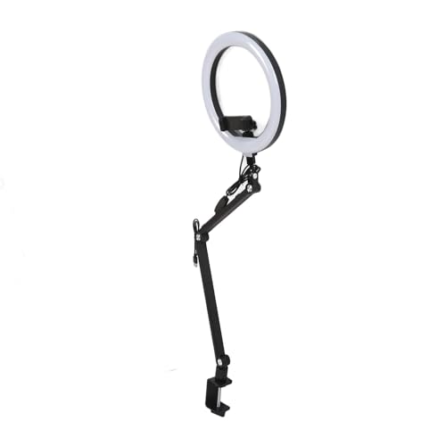Leapiture 10in Live -Stream Füllwinkel Verstellbares Dimmbar auf LED -Ringlicht mit Stand -Telefonhalter für Schönheit Maniküre Leapiture 10in Live -Stream Füllwinkel Verstellbares Dimmbar auf LED -Ringlicht mit Stand -Telefonhalter für Schönheit Maniküre von Leapiture