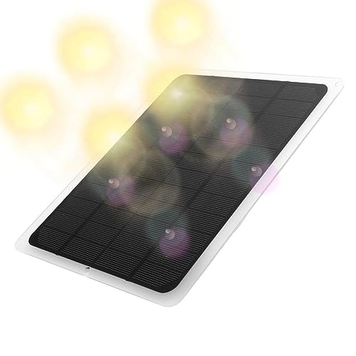 Leapiture Tragbares monokristallines Solarmodul, 12 V, 10 W, für Reisen, Camping, Solar-USB-Anschluss, wasserdichtes Solarband, Autoladegerät für den Außenbereich, Solar-12-V-Batterieladegerät Leapiture Tragbares monokristallines Solarmodul, 12 V, 10 W, für Reisen, Camping, Solar-USB-Anschluss, wasserdichtes Solarband, Autoladegerät für den Außenbereich, Solar-12-V-Batterieladegerät von Leapiture