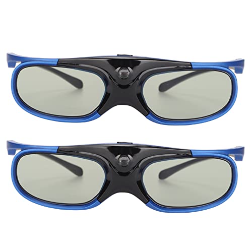 Leapiture 2 STÜCKE 3D-Brille, 144 Hz DLP Link 3D-Brille Wiederaufladbare 3D Active Shutter-Brille Für Alle DLP Link 3D-Projektoren von Leapiture