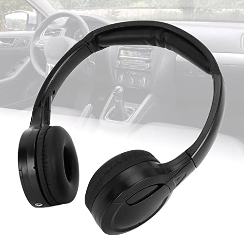 Kabellose Auto-Kopfhörer, kabellose Infrarot-Stereo-Audio-2-Kanal-Kopfhörer für Auto-Kopfstütze, DVD Kabellose Auto-Kopfhörer, kabellose Infrarot-Stereo-Audio-2-Kanal-Kopfhörer für Auto-Kopfstütze, DVD von Leapiture