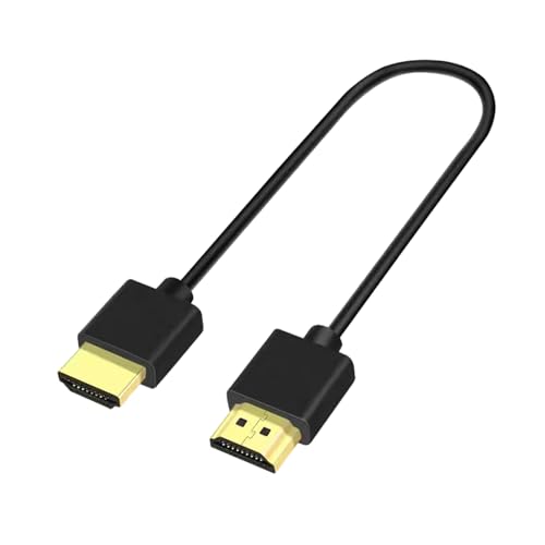 LearnLyrics Dünne HD -Kabel - Ultra Slim -Kabel für 4K TV -Monitor -Laptop, hohe Geschwindigkeit von 18 Gbit/s - | Flexible leichte Videokabel zum Streaming - -Display -Setup, kompaktes LearnLyrics Dünne HD -Kabel - Ultra Slim -Kabel für 4K TV -Monitor -Laptop, hohe Geschwindigkeit von 18 Gbit/s - | Flexible leichte Videokabel zum Streaming - -Display -Setup, kompaktes von LearnLyrics
