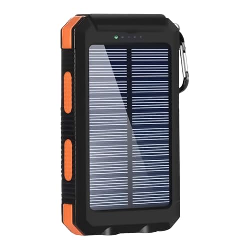 Solarladegerät - wasserdichte tragbare Batteriebank, USB Fast Ladepanel | Kompaktes Solarenergie -Gerät, Backup -Netzteil im Freien für Camping -Wander -Telefon -Tablet -Notreiseausrüstung Solarladegerät - wasserdichte tragbare Batteriebank, USB Fast Ladepanel | Kompaktes Solarenergie -Gerät, Backup -Netzteil im Freien für Camping -Wander -Telefon -Tablet -Notreiseausrüstung von LearnLyrics