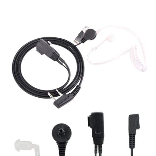 Versteckter Akustikschlauch, verstecktes Akustikrohr-Headset - Ersatz für transparenten Schallschlauch | Vielseitiges Mikrofon-Kopfhörer-Zubehör für Erwachsene Freunde von LearnLyrics