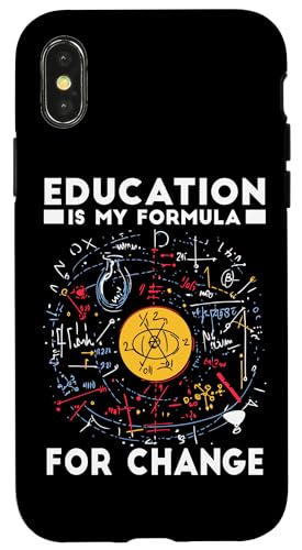 EDUCATION IS MY FORMULA FOR CHANGE Hülle für iPhone X/XS EDUCATION IS MY FORMULA FOR CHANGE Hülle für iPhone X/XS von Learning Education Formula Change Teacher Educator