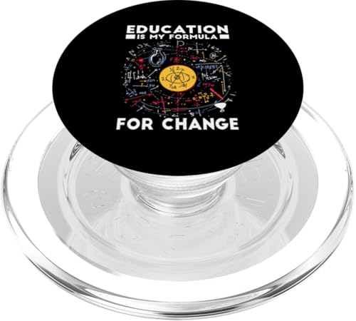 EDUCATION IS MY FORMULA FOR CHANGE PopSockets PopGrip für MagSafe EDUCATION IS MY FORMULA FOR CHANGE PopSockets PopGrip für MagSafe von Learning Education Formula Change Teacher Educator