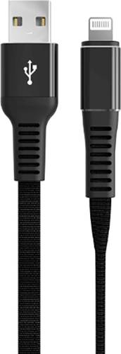 Leba Innovation USB-Ladekabel USB-A Stecker, Apple Lightning Stecker 1.20m Schwarz NCABLE-LE-UA-8P-1 von Leba Innovation