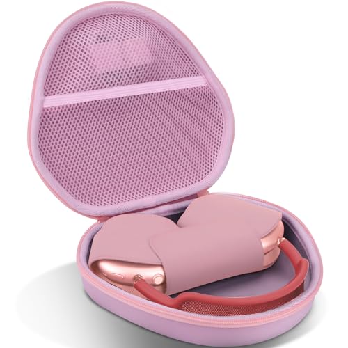 Lebakort Hart Tasche Hülle Etui für Apple AirPods Max Kabellos Noise Cancelling Bluetooth Kopfhörer (Rosa) von Lebakort