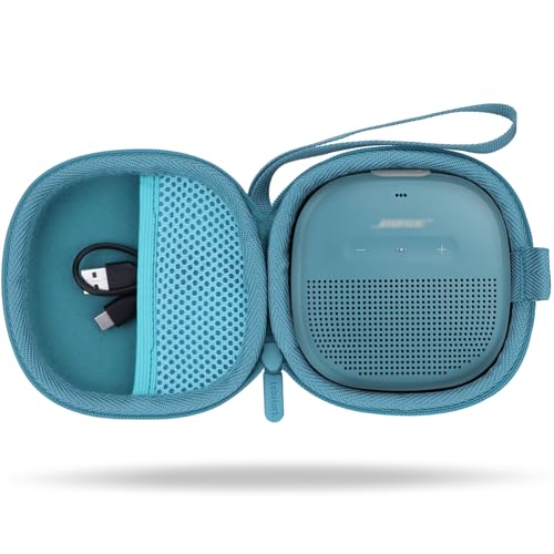 Lebakort Hart Schutz Hülle Etui Tasche für Bose SoundLink Micro Kleiner Tragbarer Bluetooth Lautsprecher (Blau) von Lebakort