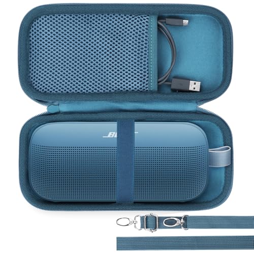 Lebakort Hart Schutz Hülle Etui für Bose SoundLink Flex (2 Gen) / Flex Tragbarer Bluetooth Lautsprecher von Lebakort