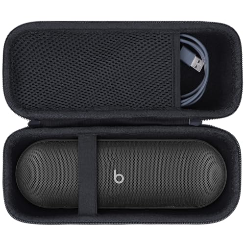 Lebakort Hart Tasche Hülle Etui für Beats Pill Tragbares Kabellose Bluetooth Lautsprecher (Schwarz) von Lebakort