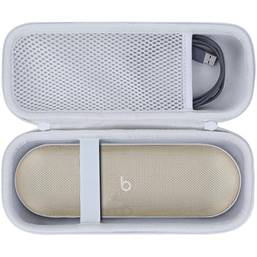 Lebakort Hart Tasche Hülle Etui für Beats Pill Tragbares Kabellose Bluetooth Lautsprecher (Weiß) von Lebakort