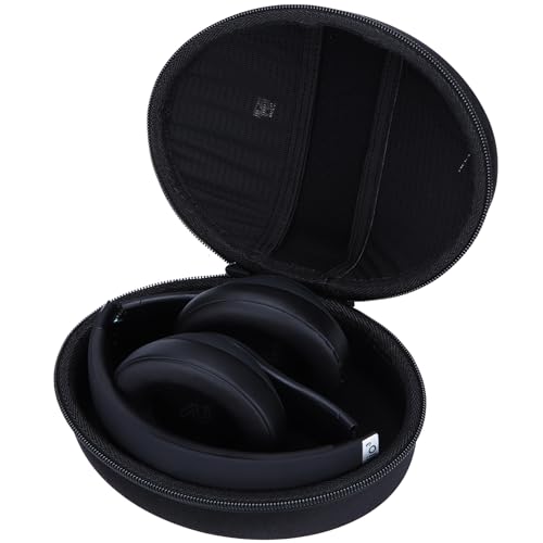 Lebakort Hart Tasche Hülle Etui für Beats Studio Pro/Studio 3 / Solo Pro/Solo 4 / Solo 3 / Solo 2 kabellosen Over-Ear-Bluetooth-Kopfhörern mit Geräuschunterdrückung (Schwarz) von Lebakort