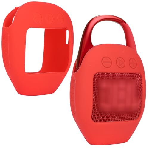 Lebakort Silikonhülle Tragetasche Case für JBL Clip 5 Tragbare Bluetooth-Lautsprecher von Lebakort