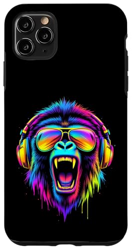 Lebendiger Affe Kopfhörer Hülle für iPhone 11 Pro Max Lebendiger Affe Kopfhörer Hülle für iPhone 11 Pro Max von Lebendiger Affe Kopfhörer Designs