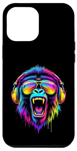 Lebendiger Affe Kopfhörer Hülle für iPhone 12 Pro Max Lebendiger Affe Kopfhörer Hülle für iPhone 12 Pro Max von Lebendiger Affe Kopfhörer Designs