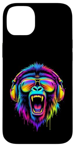 Lebendiger Affe Kopfhörer Hülle für iPhone 14 Plus Lebendiger Affe Kopfhörer Hülle für iPhone 14 Plus von Lebendiger Affe Kopfhörer Designs