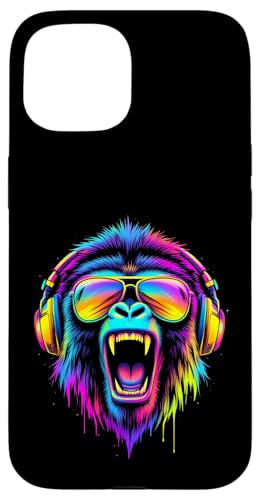 Lebendiger Affe Kopfhörer Hülle für iPhone 15 Lebendiger Affe Kopfhörer Hülle für iPhone 15 von Lebendiger Affe Kopfhörer Designs