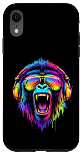 Lebendiger Affe Kopfhörer Hülle für iPhone XR Lebendiger Affe Kopfhörer Hülle für iPhone XR von Lebendiger Affe Kopfhörer Designs