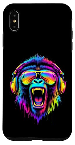 Lebendiger Affe Kopfhörer Hülle für iPhone XS Max Lebendiger Affe Kopfhörer Hülle für iPhone XS Max von Lebendiger Affe Kopfhörer Designs