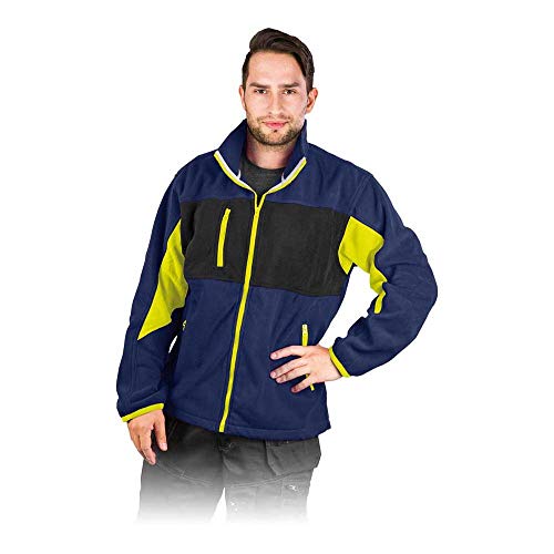 Leber & Hollman Herren Fleece-Arbeitsjacke LH-FMN-P, Stehkragen, langarm, Fleece 290 g/m2 aus 100% Polyester, mit Reißverschluss, elastische Paspel-Bündchen an Ärmel und Saum Leber & Hollman Herren Fleece-Arbeitsjacke LH-FMN-P, Stehkragen, langarm, Fleece 290 g/m2 aus 100% Polyester, mit Reißverschluss, elastische Paspel-Bündchen an Ärmel und Saum von LEBER & HOLLMAN