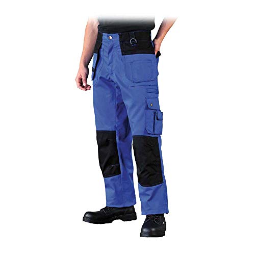 Leber&Hollman LH-Bunler_54 Bluehard Schutzhose, Blau-Schwarz, 54 Größe von Leber&Hollman