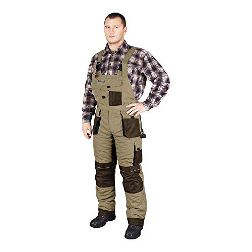 Leber&Hollman LH-FMNW-B_BE3M Formen Gefütterte Schutzlatzhose, Beige-Braun-Schwarz, M Größe Leber&Hollman LH-FMNW-B_BE3M Formen Gefütterte Schutzlatzhose, Beige-Braun-Schwarz, M Größe von LEBER & HOLLMAN
