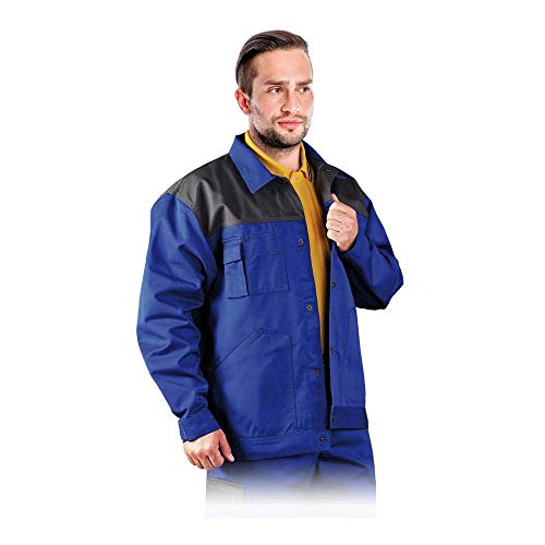 Leber&Hollman LH-MELTER_NSXXL Cotton Blue Schutzbluse, Blau-Grau, XXL Größe Leber&Hollman LH-MELTER_NSXXL Cotton Blue Schutzbluse, Blau-Grau, XXL Größe von LEBER & HOLLMAN