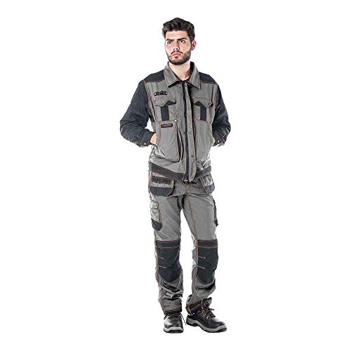 Leber&Hollman LH-Rg-T_Sbp60 Ranger Schutzhose, Stahlblau-Schwarz-Orange, 60 Größe Leber&Hollman LH-Rg-T_Sbp60 Ranger Schutzhose, Stahlblau-Schwarz-Orange, 60 Größe von LEBER & HOLLMAN