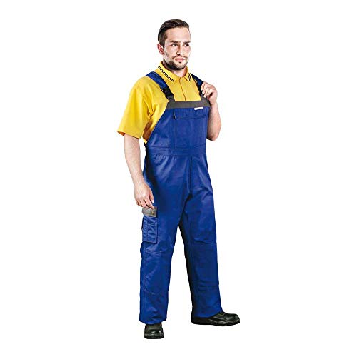 Leber&Hollman LH-Staler_Ns60 Cotton Blue Schutzlatzhose, Blau-Grau, 60 Größe Leber&Hollman LH-Staler_Ns60 Cotton Blue Schutzlatzhose, Blau-Grau, 60 Größe von LEBER & HOLLMAN