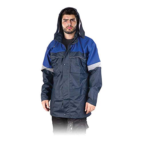 Leber&Hollman LH-Thunder_Xxxl Schutzjacke, Dunkelblau-Blau, XXXL Größe von LEBER & HOLLMAN