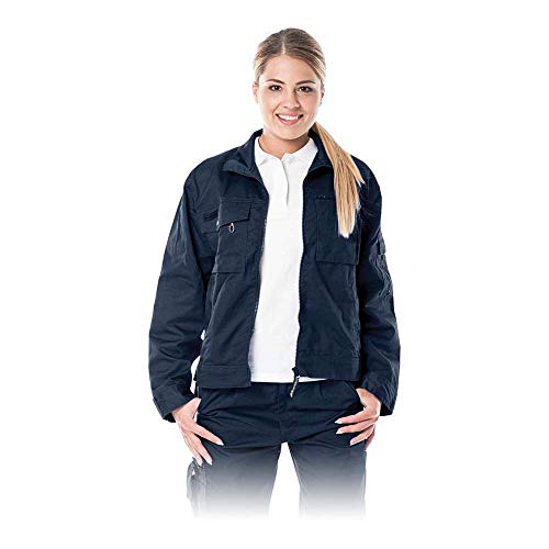 RAWPOL Damen-Schutzhemd mit Reißverschluss mit Taschen und Ausweis Arbeitskleidung für Reinigung Gartenarbeit Hotel Polyester Baumwolle S Marineblau RAWPOL Damen-Schutzhemd mit Reißverschluss mit Taschen und Ausweis Arbeitskleidung für Reinigung Gartenarbeit Hotel Polyester Baumwolle S Marineblau von LEBER & HOLLMAN