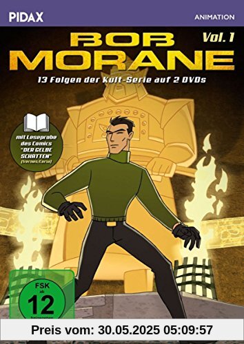 Bob Morane, Vol. 1 / 13 Folgen der beliebten Zeichentrickserie nach der Romanreihe von Henri Vernes + Booklet (Pidax Animation) [2 DVDs] von Leblanc, Norman J.