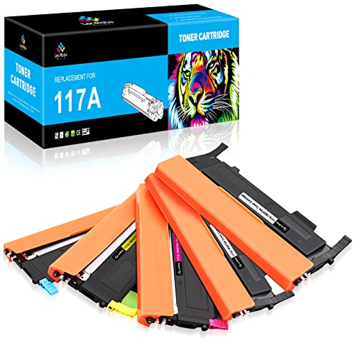 LeciRoba 117A für HP W2070A W2071A W2072A W2073A 117A Toner für HP Color Laser MFP-179fnw MFP-179fwg MFP-178nwg MFP-178nw , für HP Color Laser 150nw 150a Drucker (2- Schwarz 1-Cyan 1-Magenta 1-Gelb) von LeciRoba