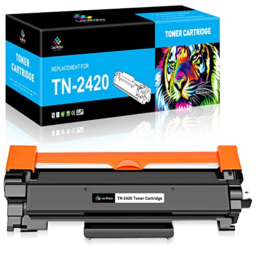 LeciRoba TN-2420 für Brother TN2420 TN-2420 TN2410 TN-2410 toner für Brother DCP-L2530DW L2510D L2537DN L2550DN HL-L2350DW L2310D L2357DW L2370DN L2375DW MFC-L2710DW L2710DN L2730DW L2750DW (1Schwarz) von LeciRoba