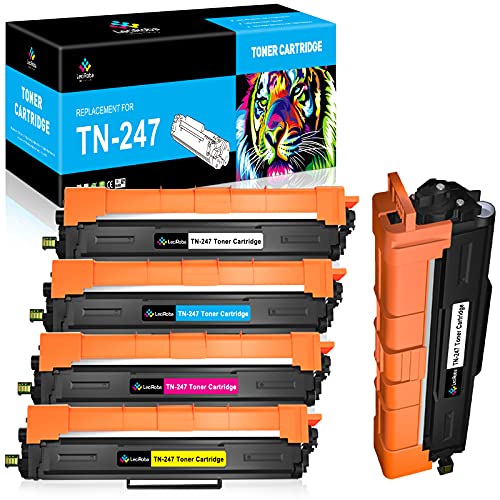 LeciRoba TN247 Toner für Brother TN247 TN243 für Brother DCP-L3550CDW DCP-L3510CDW HL-L3210CW HL-L3230CDN HL-L3230CDW HL-L3270CDW MFC-L3710CW MFC-L3730CDN MFC-L3750CDW MFC-L3770CDW (5-Packung) von LeciRoba