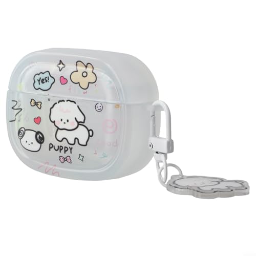 Kawaii Hunde-Kopfhörer-Hülle, Spaß und Schutz für Ihre Geräte (Airpod Pro (3rd)) von Lecreatekit