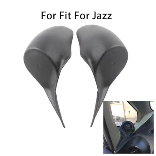 Lecreatekit 2 x Auto-Hochtöner-Lautsprecherabdeckungen für Honda Jazz 2008 2013, aus ABS-Material zum Schutz Ihrer Lautsprecher Lecreatekit 2 x Auto-Hochtöner-Lautsprecherabdeckungen für Honda Jazz 2008 2013, aus ABS-Material zum Schutz Ihrer Lautsprecher von Lecreatekit