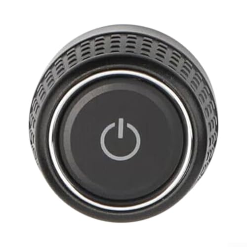 Lecreatekit Autoradio-Drehknopf, Lautstärkeregler, Stereo-Autoradio-Knöpfe, Ersatzschalter für Autoradios in Golf 6 Modelle (links) von Lecreatekit