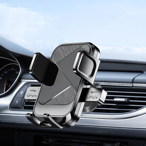 Lecreatekit Schwerkraft-Kfz-Handyhalterung, Lüftungsschlitz, Schwerkraft-Handyhalterung, GPS, stabile Unterstützung mit Lüftungsschlitz-Clip, stabil für Autos (Luftauslass) von Lecreatekit
