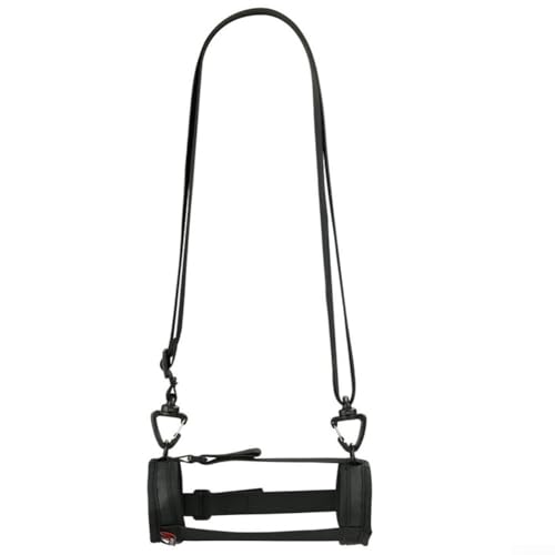 Tragbare Lautsprecherabdeckung, tragbare Nylon-Lautsprecher-Schutzhülle mit Schultergurt, für JBL Flip 6 von Lecreatekit