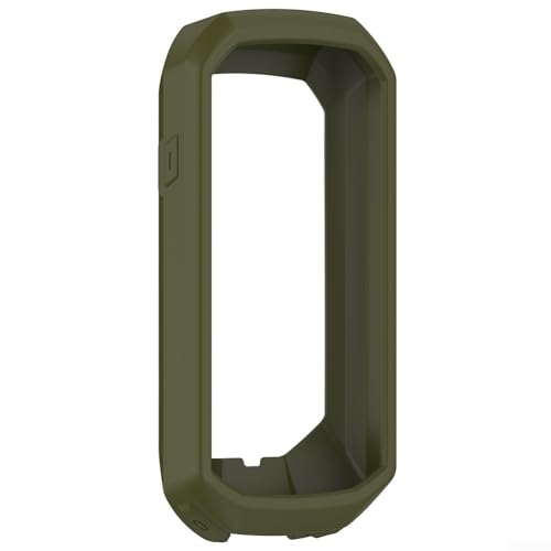 Weiche Silikon-Schutzhülle für Garmin Edge 1050, Anti-Kratz-Stoßstange, präzise Aussparungen für einfachen Zugriff (Grün) von Lecreatekit