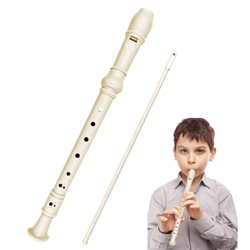 Lectorias 8 Löcher Blockflöte Kinder und Erwachsene, Flöte Deutsche Griffweise, Recorder Abnehmbar, Flute Anfänger, Blockflöten Kleinkind, Sopran Blockflötes Weiße, ABS Harz Kunststoffs mit Putzstock Lectorias 8 Löcher Blockflöte Kinder und Erwachsene, Flöte Deutsche Griffweise, Recorder Abnehmbar, Flute Anfänger, Blockflöten Kleinkind, Sopran Blockflötes Weiße, ABS Harz Kunststoffs mit Putzstock von Lectorias