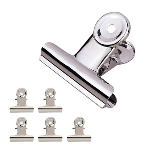 Leddy Living 5 Stück Klammern zum Verschließen von Tüten, Küchenklammern, Clips aus Edelstahl, 31 mm, hält Lebensmittel frisch für Kekse, Kaffee, Brot, Snacks, Chips, Lebensmittel, 14122 Leddy Living 5 Stück Klammern zum Verschließen von Tüten, Küchenklammern, Clips aus Edelstahl, 31 mm, hält Lebensmittel frisch für Kekse, Kaffee, Brot, Snacks, Chips, Lebensmittel, 14122 von Leddy Living