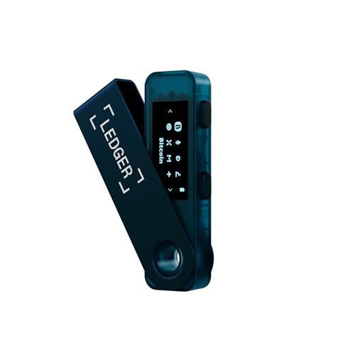 Ledger Nano S Plus-Hardware-Wallet – zum Schutz von Kryptos, NFTs und Token (Saphirblau) von Ledger