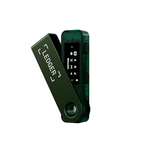 Ledger Nano S Plus-Hardware-Wallet – zum Schutz von Kryptos, NFTs und Token (Smaragdgrün) von Ledger