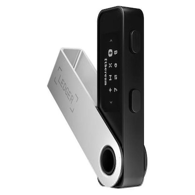 Ledger Nano S Plus Krypto-Hardware-Geldbörse Mattschwarz von Ledger